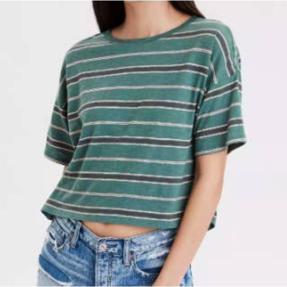 AE Boxy Crop Top